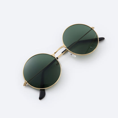 Round Metal Frame Sunglasses