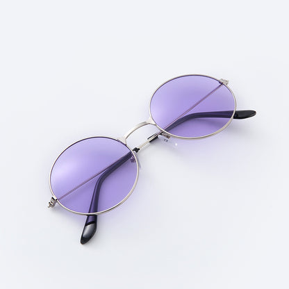 Round Metal Frame Sunglasses