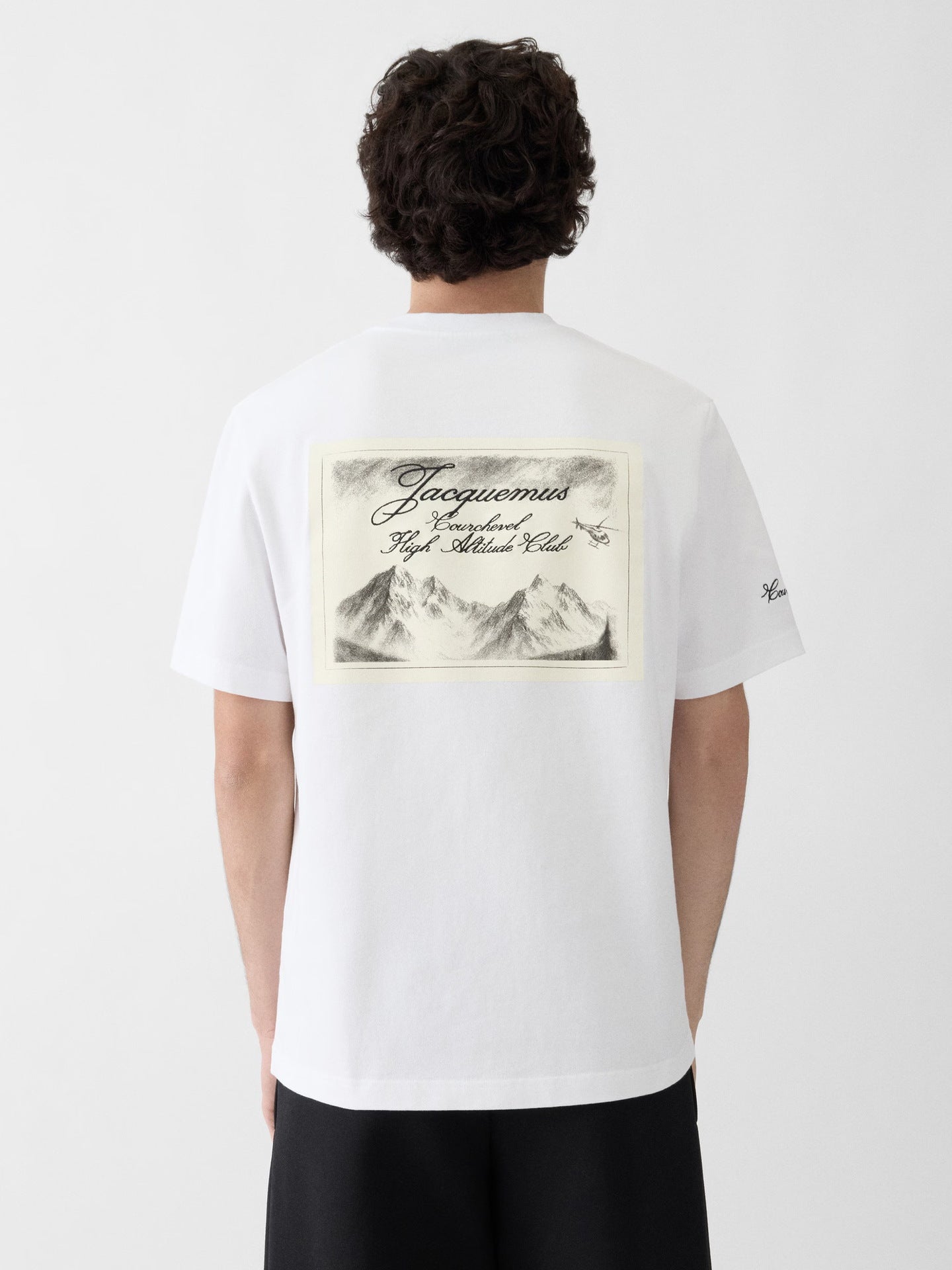 Round Neck Cotton Print T-Shirt