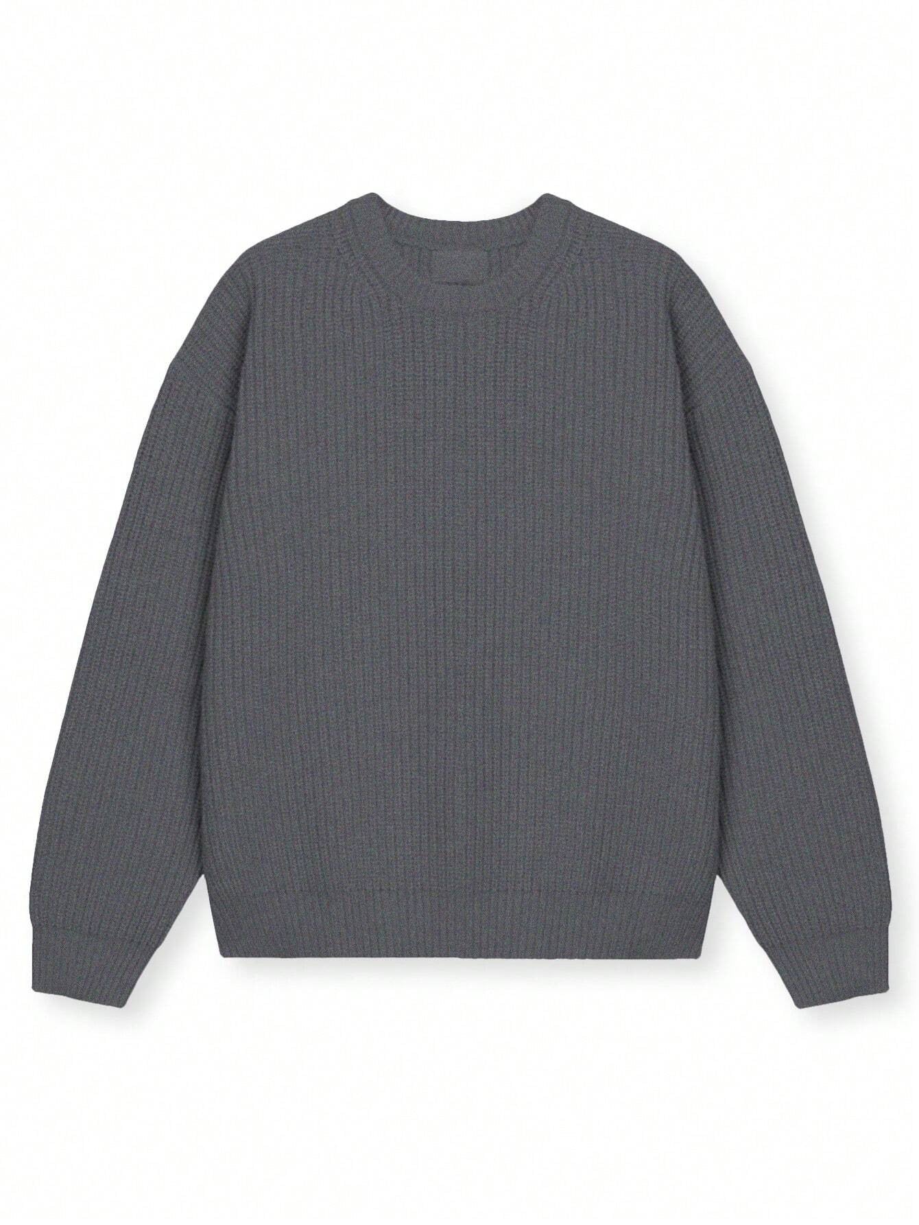 Round Neck Cotton Sweater for Women