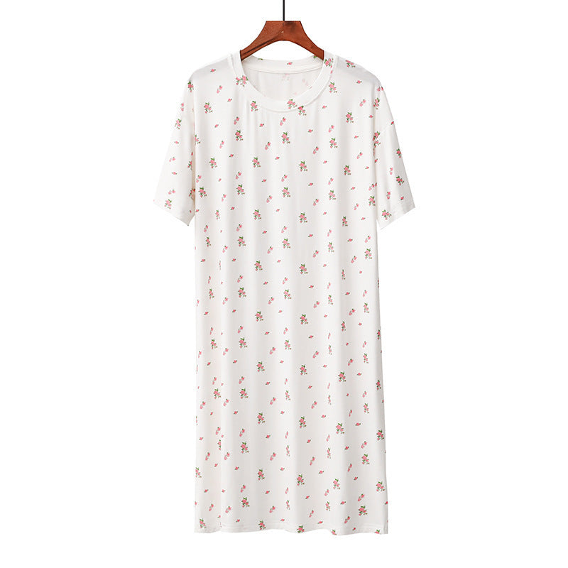 Round-neck dress