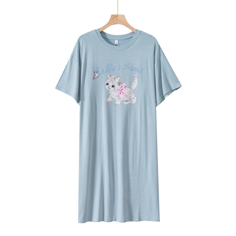 Round-neck dress
