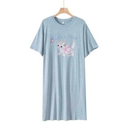 Round-neck dress