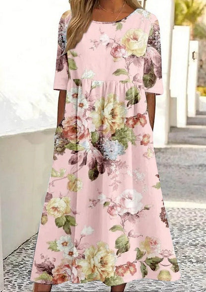 Round-neck dress