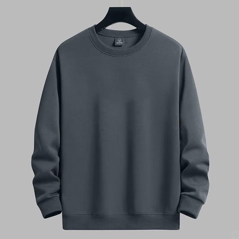 Round-neck hoodie