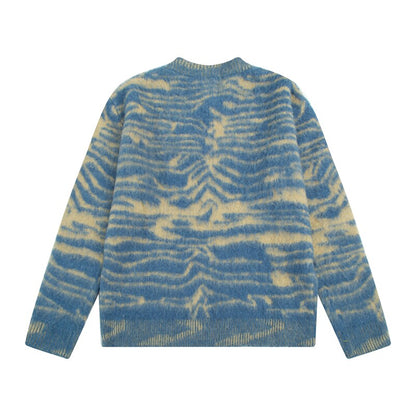 Round Neck Knitted Sweater