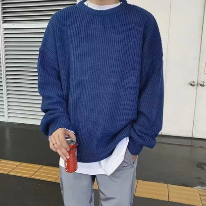Round Neck Knitwear for Men