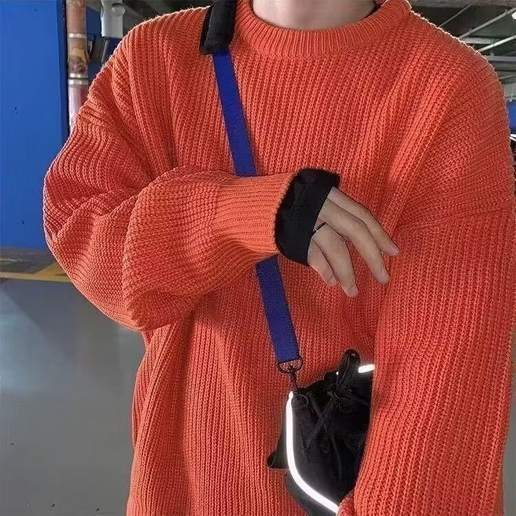 Round Neck Knitwear for Men