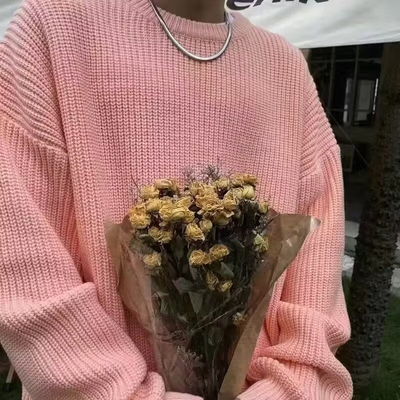 Round Neck Knitwear for Men