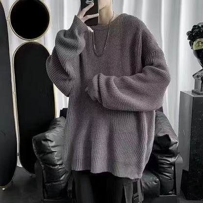 Round Neck Knitwear for Men