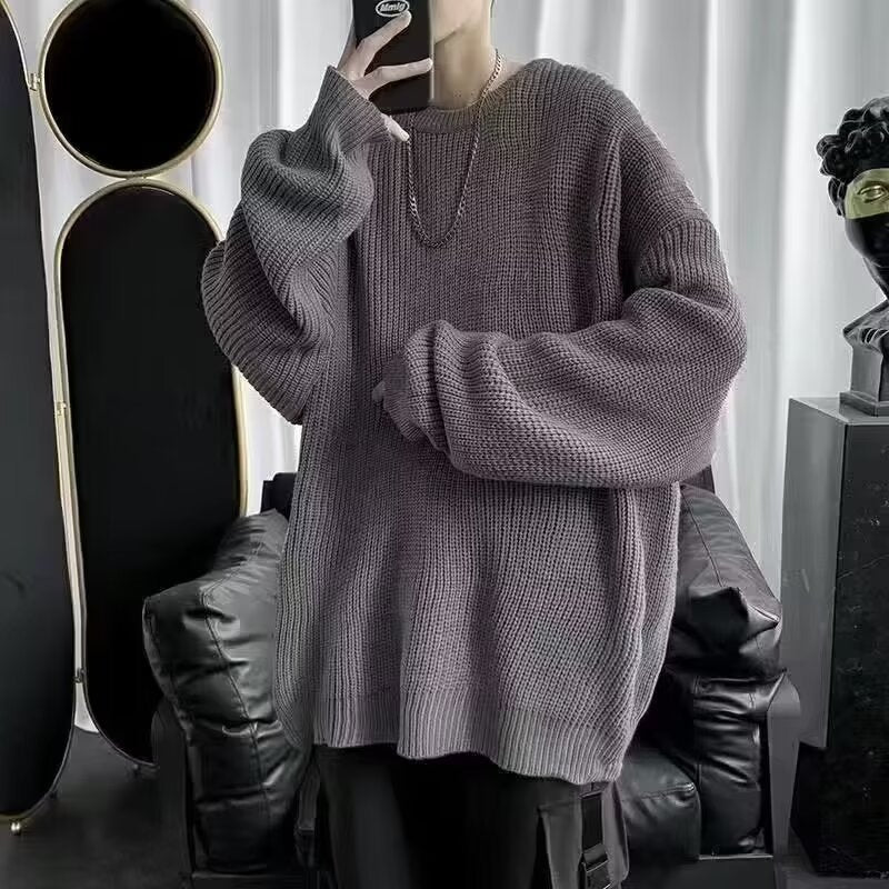 Round Neck Knitwear for Men