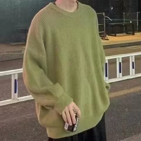 Round Neck Knitwear for Men