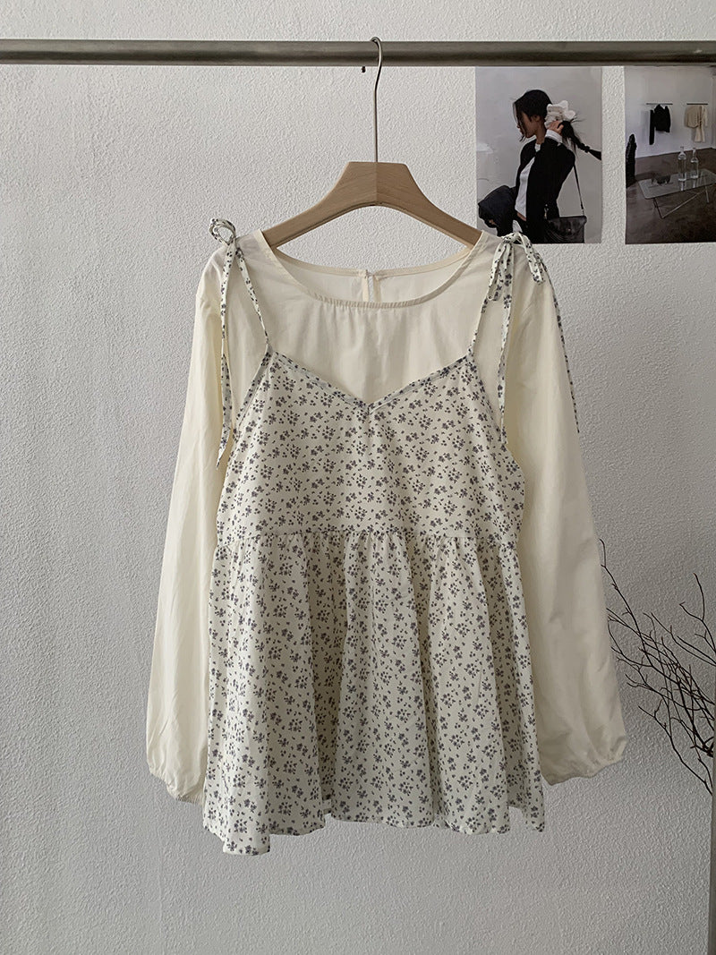Round Neck Long-Sleeved