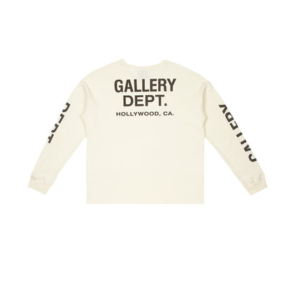 Round Neck Long-Sleeved T-Shirt