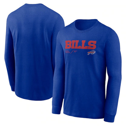 Round-neck long-sleeved T-shirt