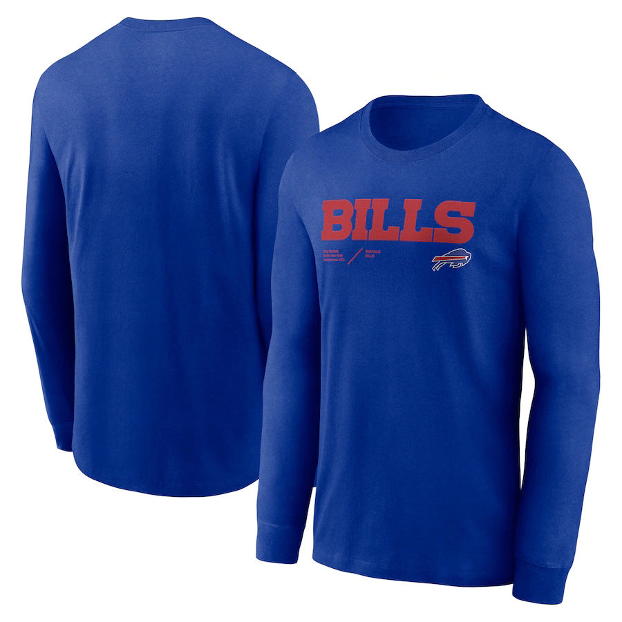 Round-neck long-sleeved T-shirt