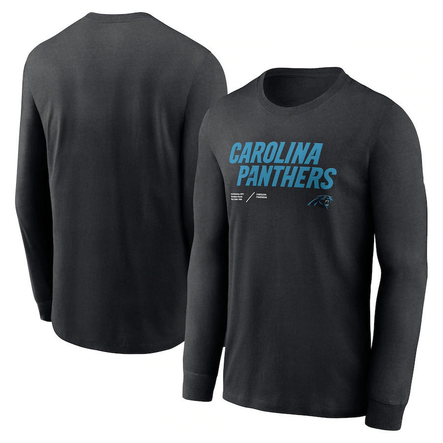 Round-neck long-sleeved T-shirt