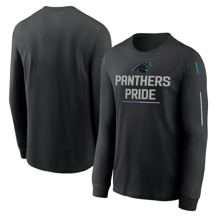 Round-neck long-sleeved T-shirt