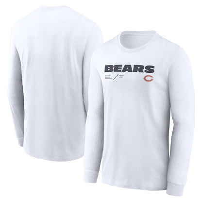 Round-neck long-sleeved T-shirt