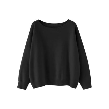 Round Neck Loose Pullover Sweater