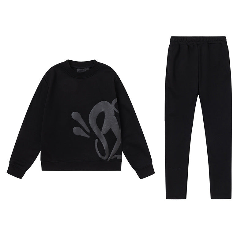 Round neck short sleeve set