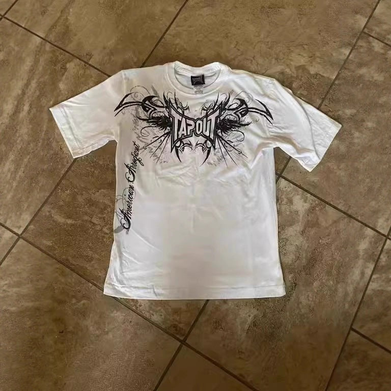 Round neck, short sleeve