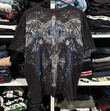 Round neck, short sleeve