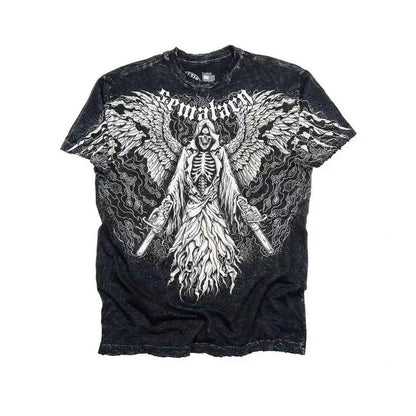 Round neck, short sleeve