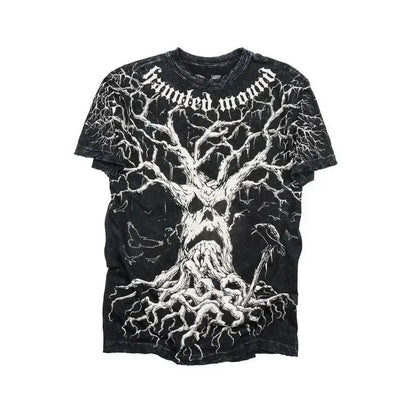 Round neck, short sleeve