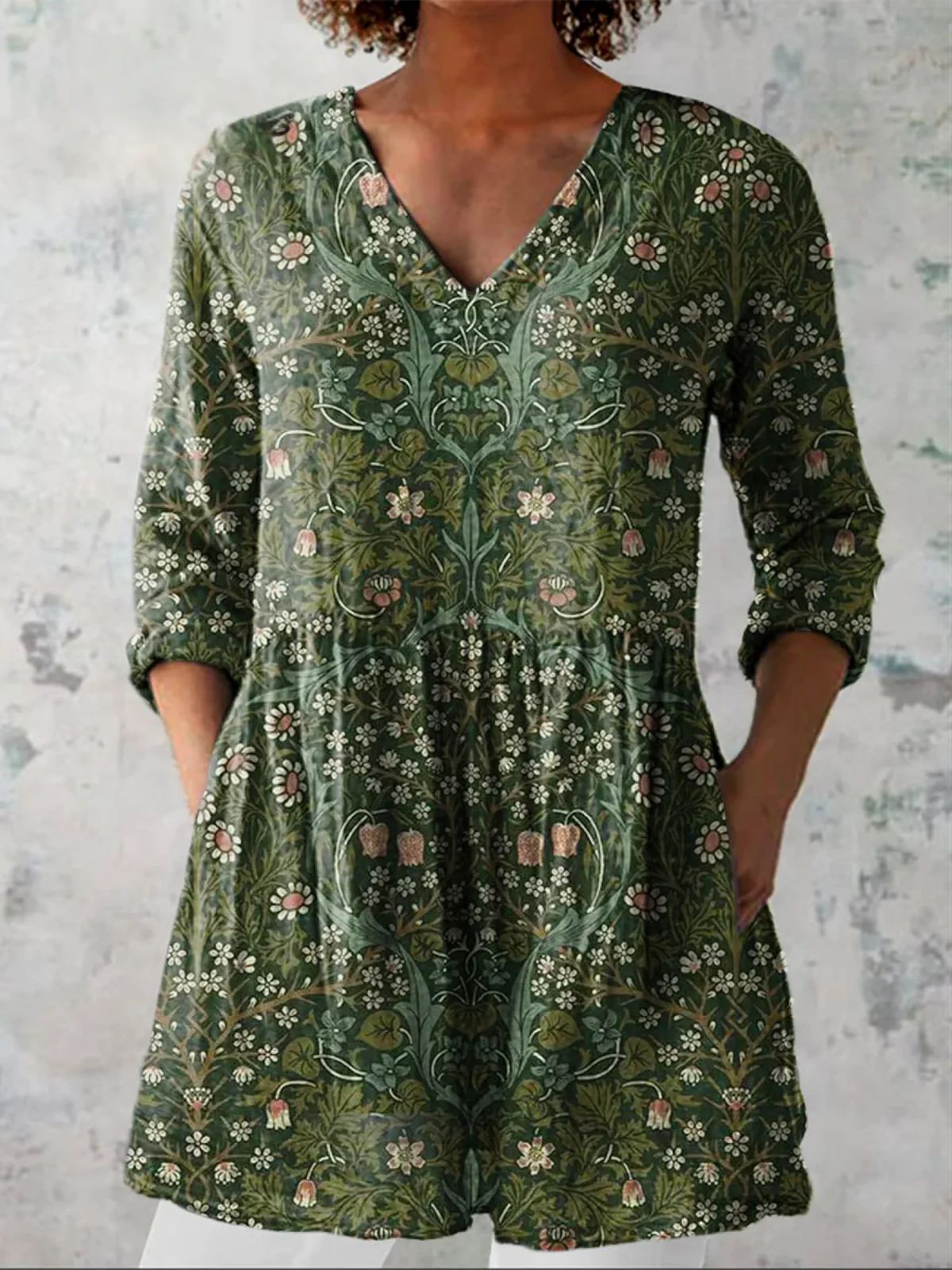 round-neck short-sleeve women's top