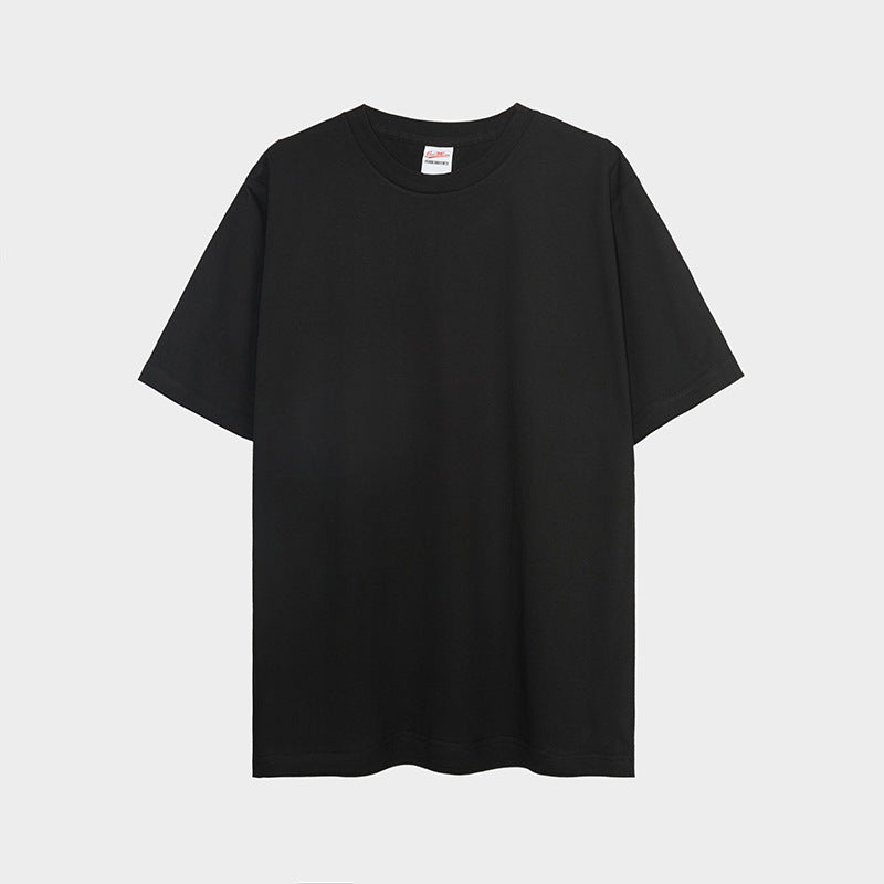 Round-neck short-sleeved shirt