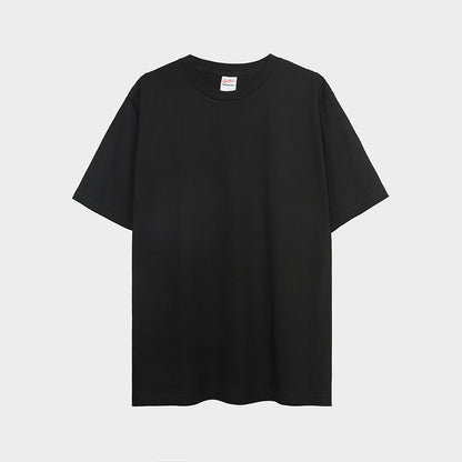 Round-neck short-sleeved shirt