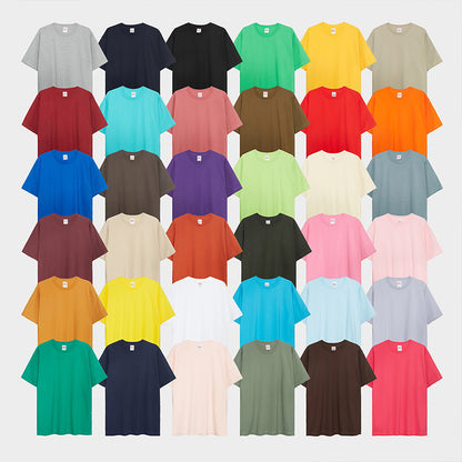 Round-neck short-sleeved shirt