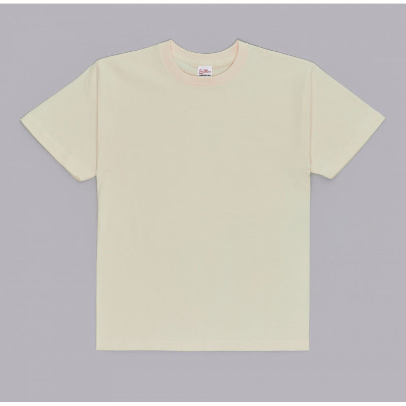 Round-neck short-sleeved shirt