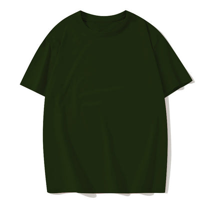 Round-neck short-sleeved shirts for both men and women