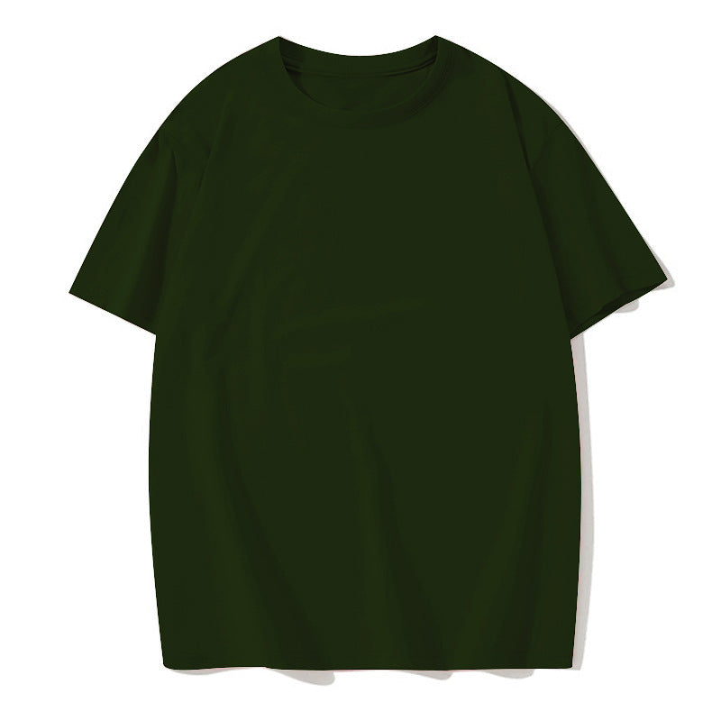 Round-neck short-sleeved shirts for both men and women