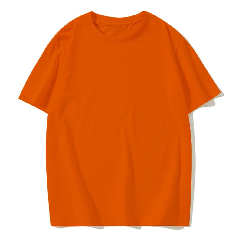 Round-neck short-sleeved shirts for both men and women