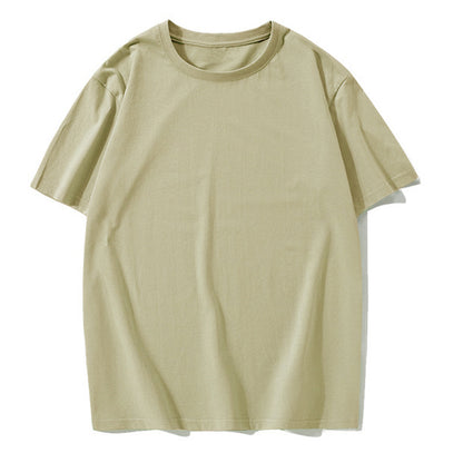Round-neck short-sleeved shirts for both men and women