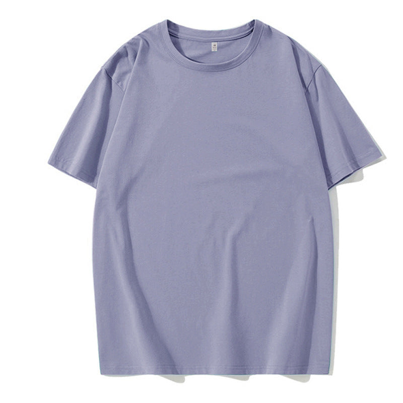 Round-neck short-sleeved shirts for both men and women