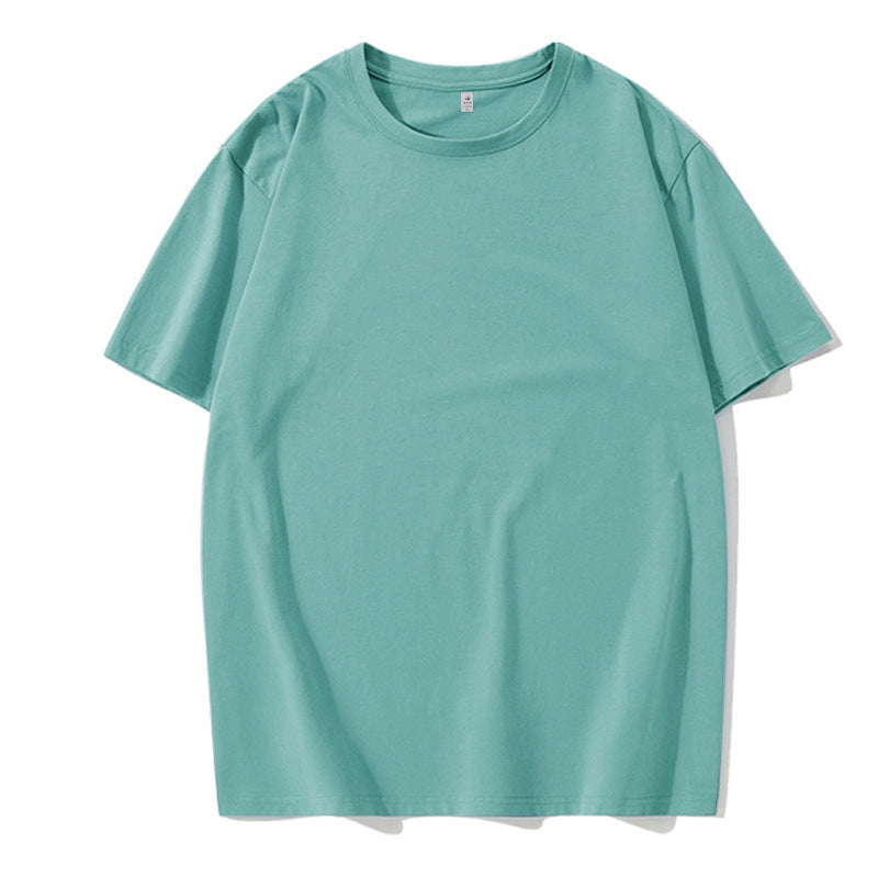 Round-neck short-sleeved shirts for both men and women