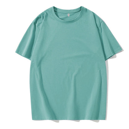 Round-neck short-sleeved shirts for both men and women