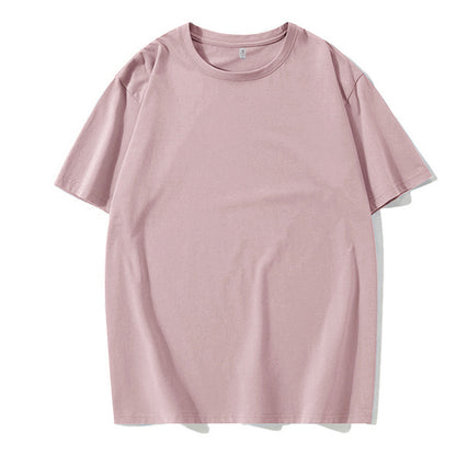 Round-neck short-sleeved shirts for both men and women