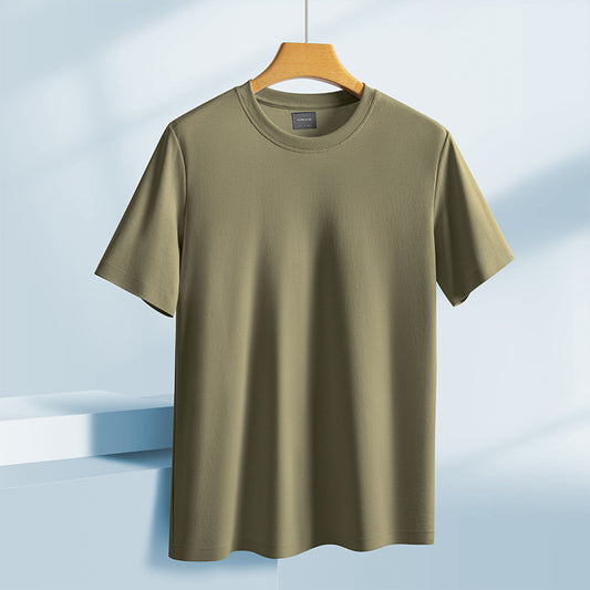 Round-neck short-sleeved T-shirt