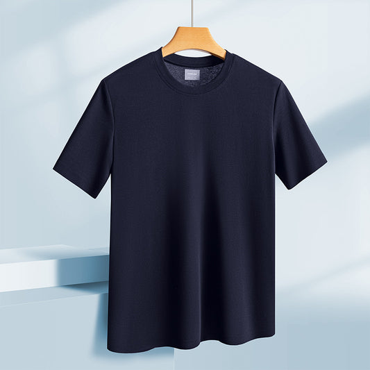 Round-neck short-sleeved T-shirt
