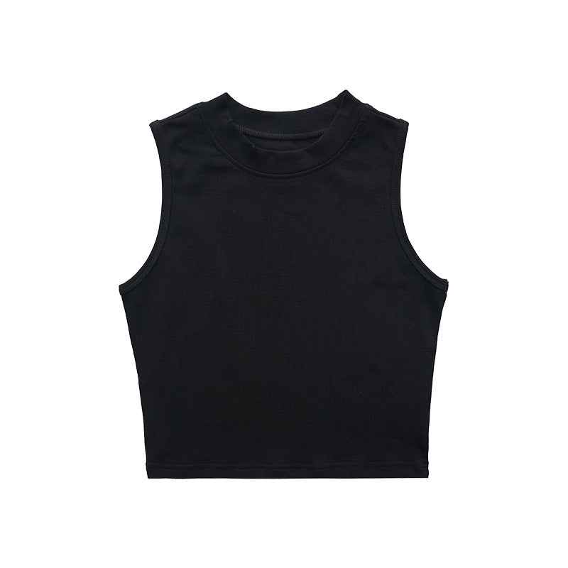 Round-neck short-sleeved T-shirt