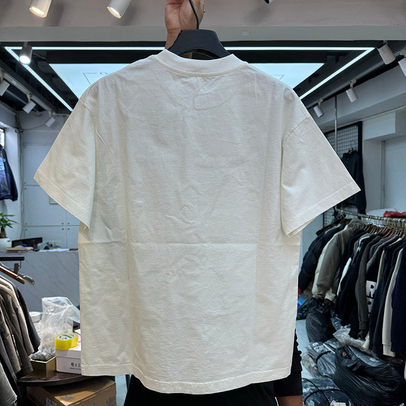Round-neck short-sleeved T-shirt