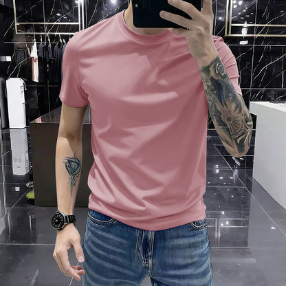 Round-neck short sleeves