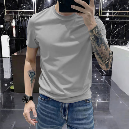 Round-neck short sleeves