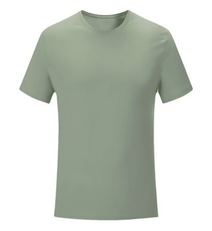Round neck short sleeves