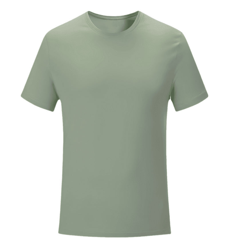 Round neck short sleeves